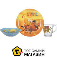 Сервиз Luminarc Disney. Lion King 3 пр. (P9345)