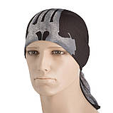 Балаклава багатофункціональна легка M-Tac Punisher Black HLI-PB-BK, фото 5