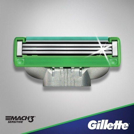 Gillette Mach3 Sensitive 8шт. Германия (джилет мач 3) сменные кассеты ...