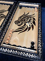 Набор игральных фишек для игры в нарды, шашки, 24×13 мм, арт.852413