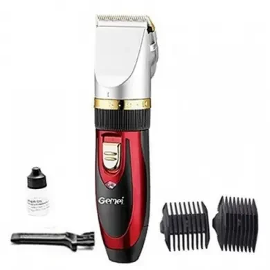 Машинка для стрижки волосся з двома акумуляторами Gemei GM-550, фото 1