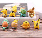 Набір фігурок Покемон Пікачу 8 шт 4 см Pikachu Сквіртл — Бульбазавр — Псайдак Місті — Роулет, фото 3