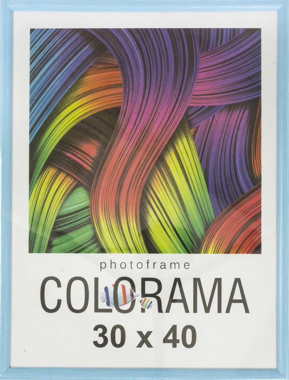 Фоторамка "LA-NEW Colorama" 30х40 light blue(10)