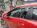 Вітровики, дефлектори вікон KIA RIO/Pride 2011 ->HB (Kyoung Dong/Корея), фото 6