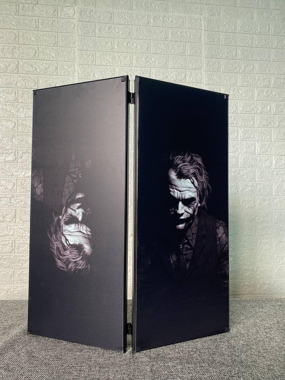 Нарди зі скла із зображенням Джокера JOKER, 60×30×5 см, арт. 250029. Ексклюзивні нарди зі склом