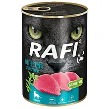 Консерви Rafi Cat Adult з тунцем 400 г для стерилізованих котів