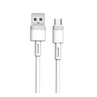 Кабель для зарядки и синхронизации USB XO NB-Q166 5A USB - Type-C 1М Белый