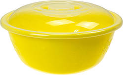 Миска пласт. з кришкою 6л "Ягідка"/Полімерагро/