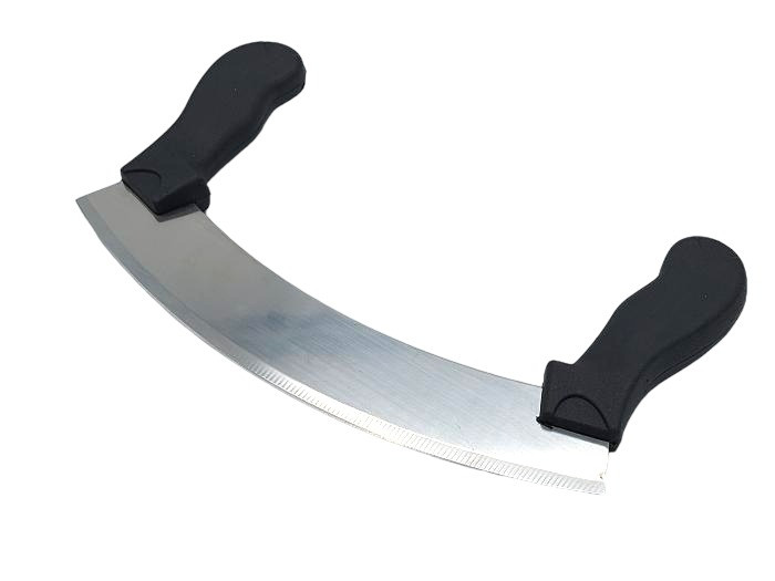 Ніж для нарізання сиру дворучний Ніж для різання вершкового масла та зелені дві ручки 25 * 12 cm