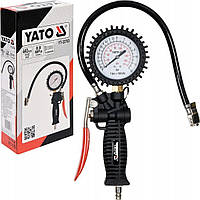Пістолет з Манометром Для Накачування Шин YATO (YT-23703)