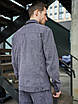 Костюм чоловічий вельветовий графіт піджак і штани бавовна, фото 2