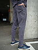 Костюм чоловічий вельветовий графіт піджак і штани бавовна, фото 3