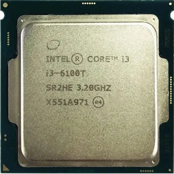 Процессор Intel Core i3-6100T 3.20GHz/3MB/8GT/s (SR2HE) s1151, tray