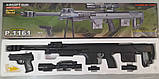 Страйкбольна дитяча гвинтівка Barrett M82 CYMA P.1161, пістолет, 2 магазини, лазер, ліхтар, фото 8