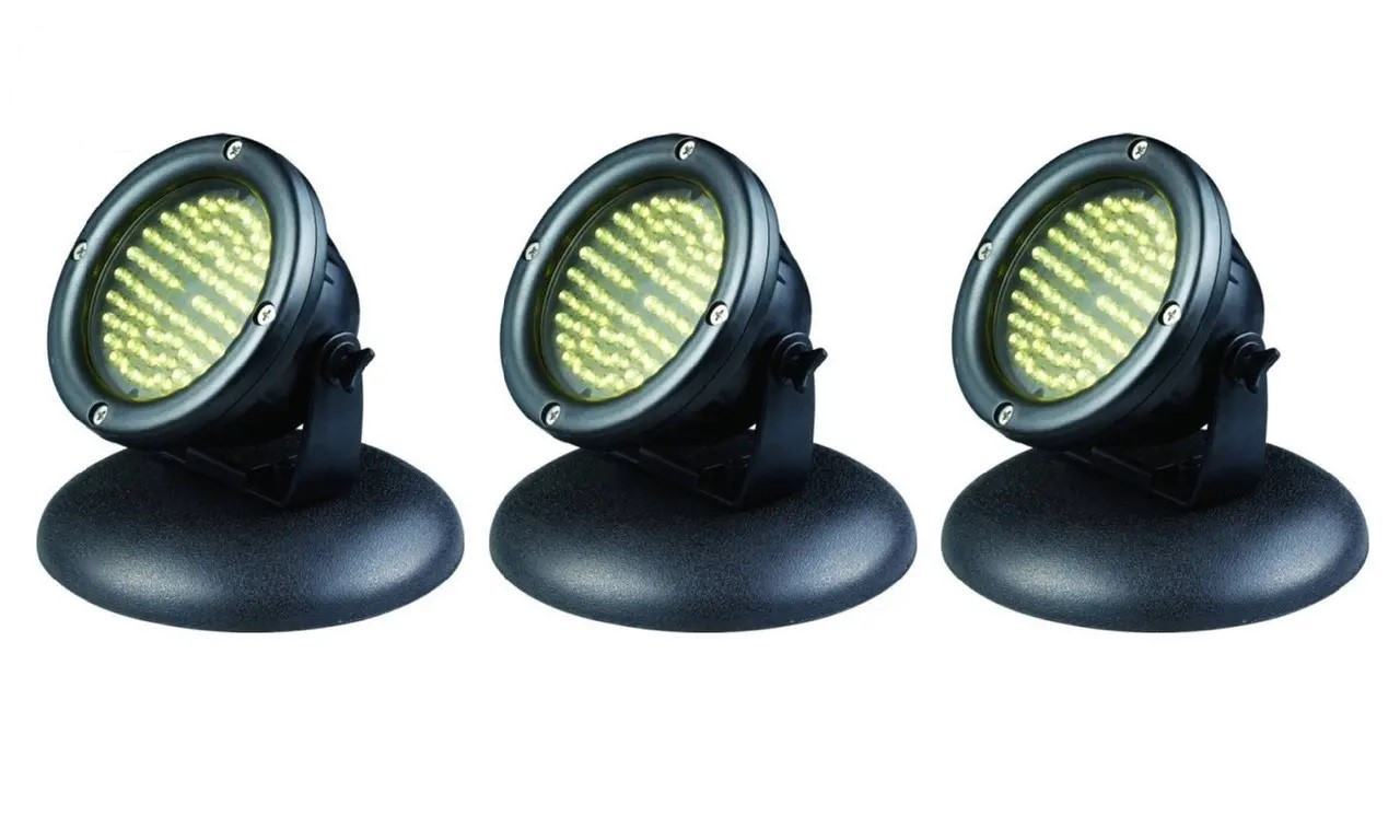 Підводний світильник AquaNova NPL2-LED для ставка фонтану водоспаду (к-ті датчик день/ніч)