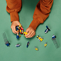 Конструктор Lego Marvel Робоброня Росомахи 141 деталь (76202), фото 9