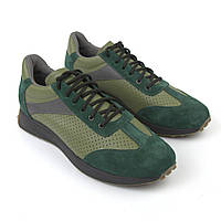 Зеленые тактические кроссовки хаки летние мужская обувь летняя Rosso Avangard DolGa Bolt Perf