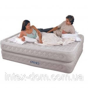 Надувне ліжко Intex 66962 ІНТЕКС (152х203х51см)київ