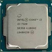 Купить Процессор Intel Core i3-7320 4.10GHz/4MB/8GT/s (SR358) s1151 ...
