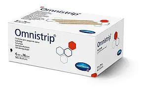 Смужки для безшовного закриття ран Hartmann Omnistrip 6х76мм 3 смужки