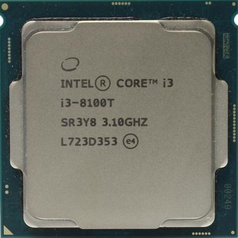 Процесор Intel Core i3-8100T 3.10 GHz /6MB/8GT/s (SR3Y8) s1151, tray