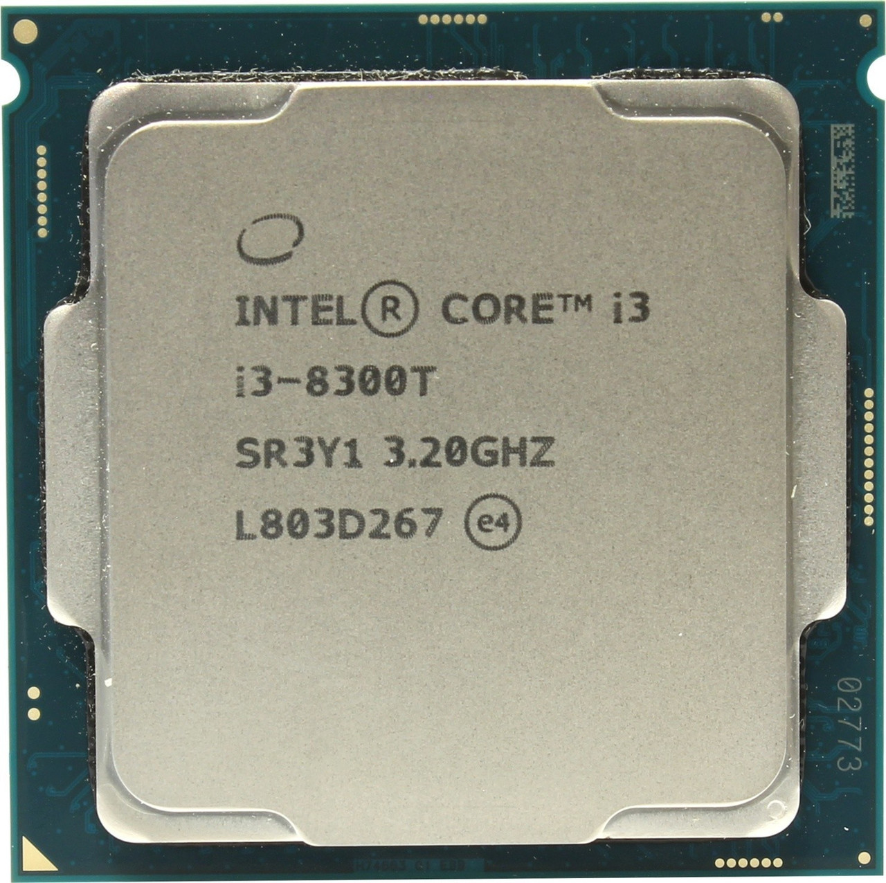 Процесор Intel Core i3-8300T 3.20 GHz / 8 MB / 8 GT / s (SR3Y1) s1151, tray