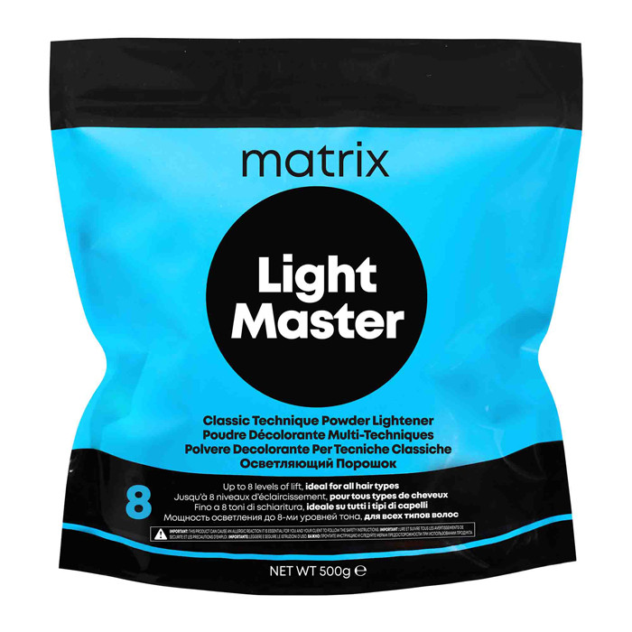 Швидкодійна знебарвлювальна пудра з пантенолом Matrix Light Master Powder 500 г, фото 1