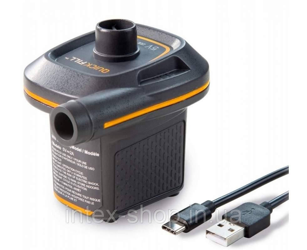 Електричний насос для надування Intex 66635 (150 л/хв) від USB