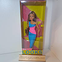 Лялька Барбі #15 Лукс Barbie Looks з каштановим волоссям