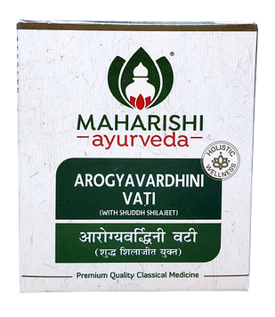 Арогавардхіні Вати — шкірні захворювання, збільшення печінки та селезінки, гепатит, зниження ваги, атеросклероз