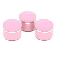Баночка пластиковая для крема 30 мл, светло-розовая