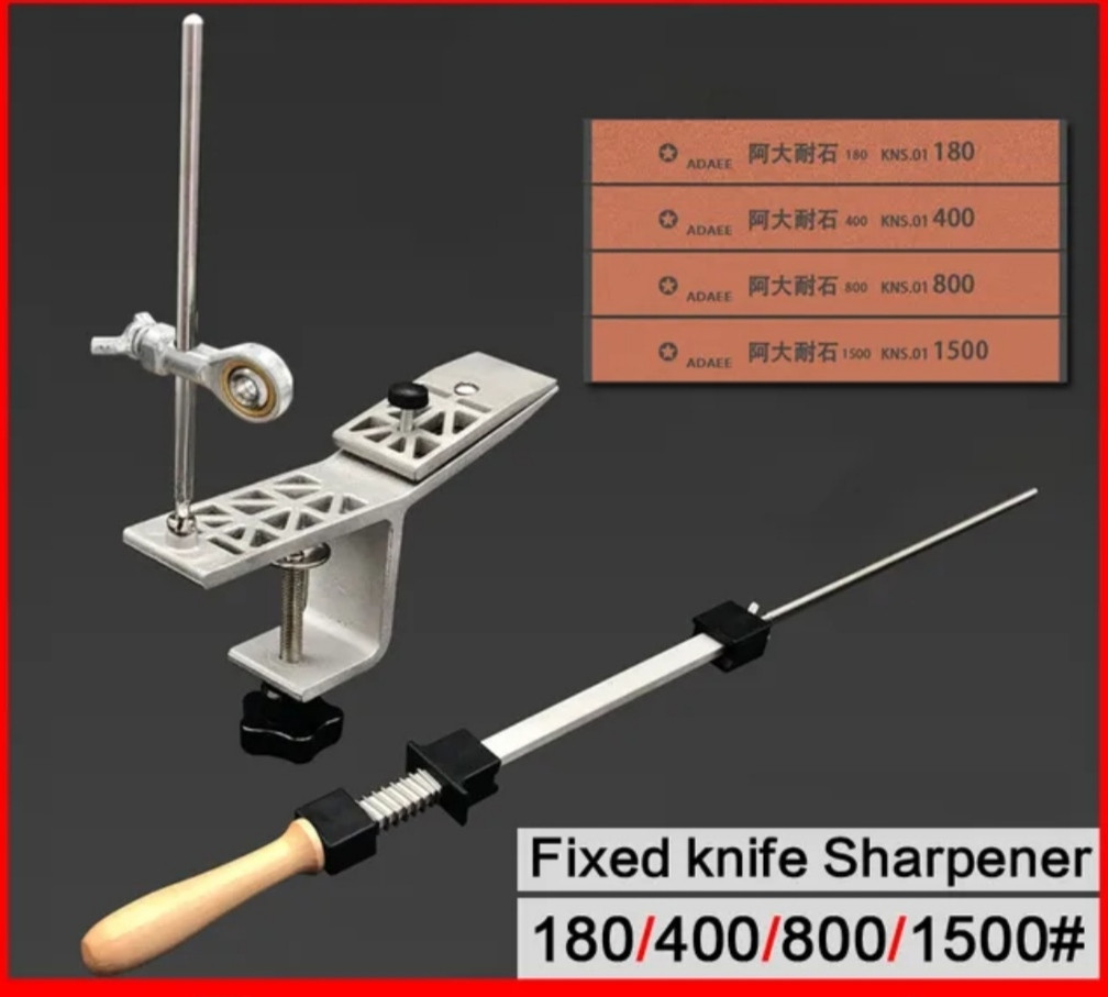 Точило для кухонних ножів, ножиць інструменти для заточування шліфувальних верстатів + 4 камені