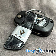 Шкіряний брелок для авто ключів  Renault (Рено)