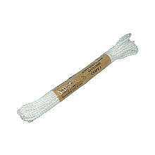 Мотузка м'яка Ділонг B21 господарча капронова біла 2.5 мм х 10 м