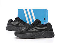 Мужские кроссовки Adidas Yeezy boost 700 черного цвета