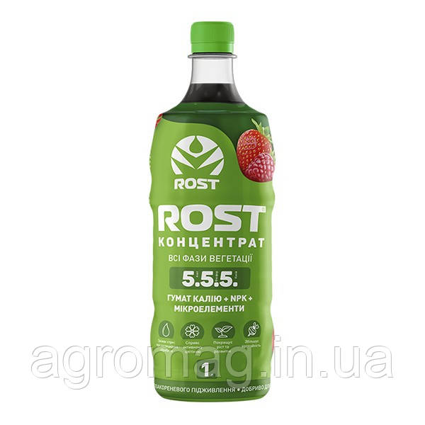 ROST-концентрат універсальний (NPK 5+5+5) 1л: продаж, ціна у Дніпрі ...