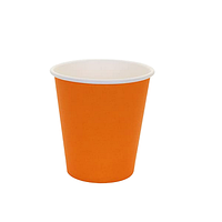 Стакан паперовий помаранч 175мл 50шт/уп ІП (кр.d-70)