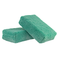 АПЛИКАТОР МИКРОФИБРОВЫЙ Chemical Guys Green Workhorse Microfiber Applicator Pad , GREEN