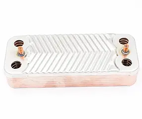 Вторинний пластинчастий теплообмінник ГВП Protherm Пантера (Panther) v15, v17. Art. 0020043598, фото 2