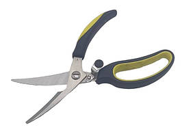 Ножиці кухонні універсальні побутові нержавіюча сталь Ножиці кулінарні для м'яса та птиці металеві L 23 cm