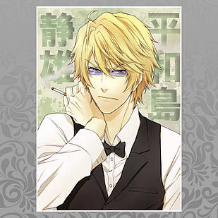 Плакат А4 Аніме Durarara 021