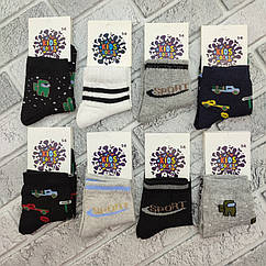 Шкарпетки дитячі середні весна/осінь р.5-6 малюнок асорті Kids Socks by Dukat 30037825