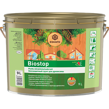 Біозахисний ґрунтовка для деревини Eskaro Biostop 2,7 л