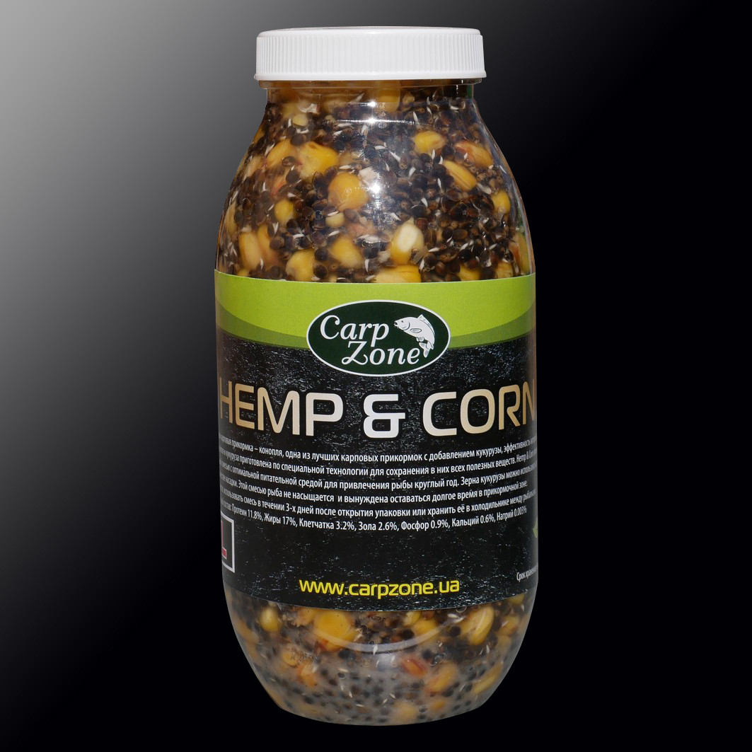 Готова коноплі і кукурудза Hemp & Corn 1L