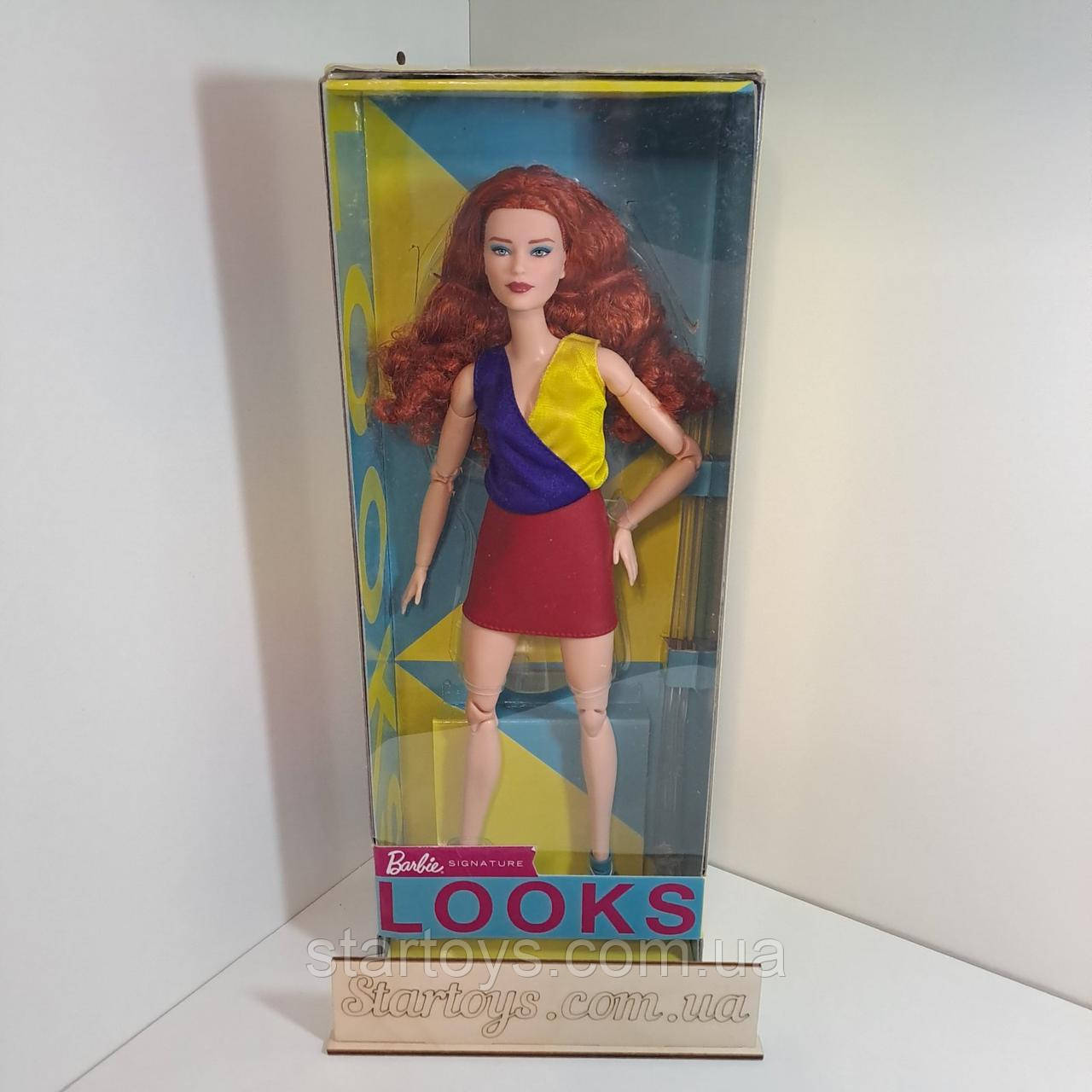 Лялька Барбі #13 Лукс Barbie Looks з рудим волоссям
