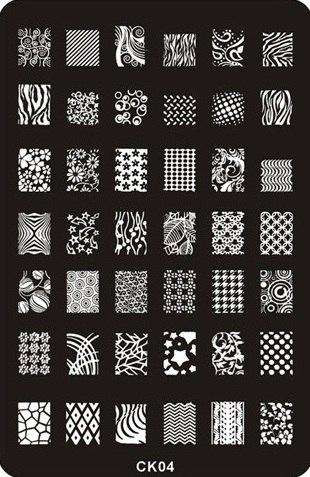 Пластини для стемпінгу CK04