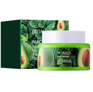 Крем для обличчя зволожувальний BIOAQUA Niacinome Avocado з екстрактом авокадо, 50 г, фото 2