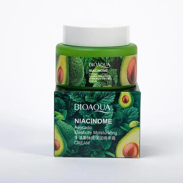 Опт Крем для обличчя зволожувальний BIOAQUA Niacinome Avocado з екстрактом авокадо, 50 г