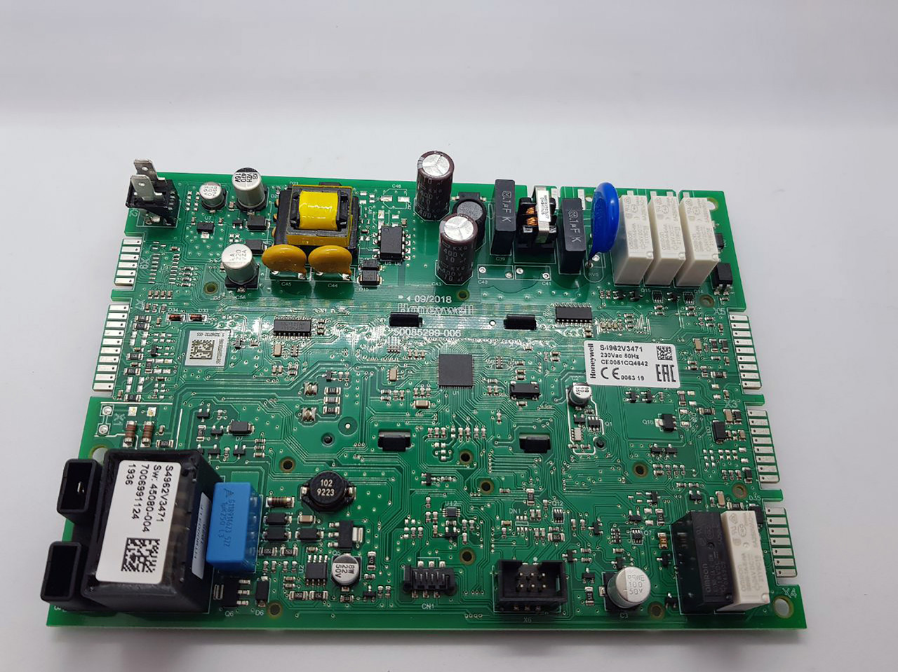 Основна плата управління Honeywell на газовий котел E.C.A. Calora Premix S4962V3471 7006991124