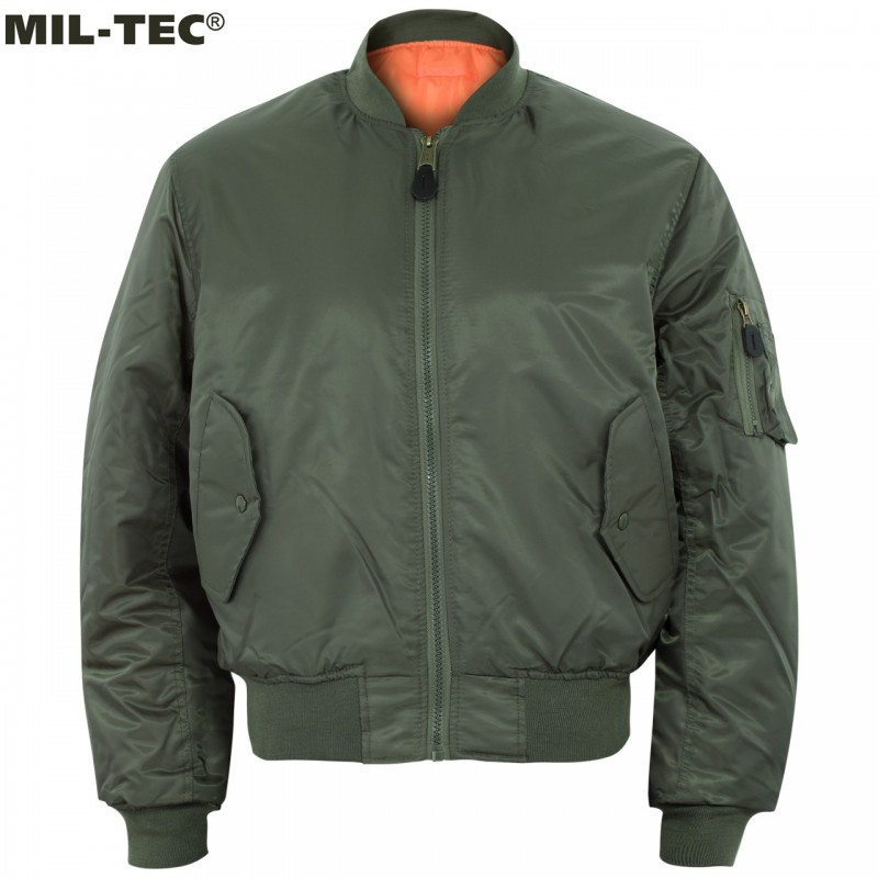 Куртка двостороння Mil-Tec MA1 US Olive